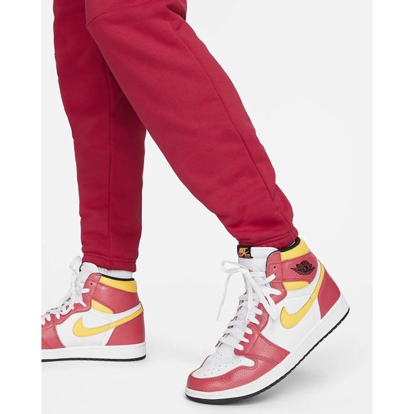 Nike Jordan Jumpman Fleece Jogger Pants Mystic Hibiscus Mens Sz Large DJ0260-652 - Picture 10 of 12